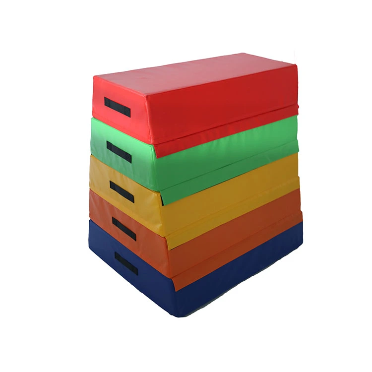 Boîte de saut à ressort en cinq sections